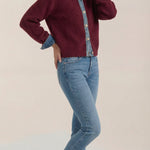 Jody Knit Sweater with Collar