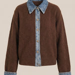 Jody Knit Sweater with Collar