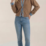 Jody Knit Sweater with Collar