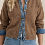 Jody Knit Sweater with Collar