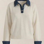 Jody Knit Sweater with Collar
