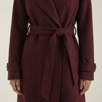Wool Trench Coat Joyce with Belt