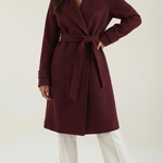 Wool Trench Coat Joyce with Belt