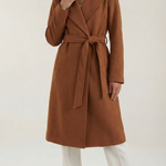 Wool Trench Coat Joyce with Belt