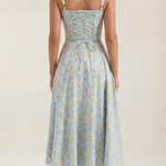 Julia Summer Midi Dress - High quality