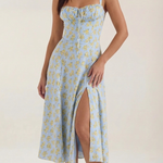 Julia Summer Midi Dress - High quality
