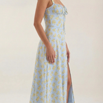 Julia Summer Midi Dress - High quality