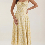 Julia Summer Midi Dress - High quality