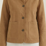 Julie Soft Jacket with Button Closure