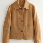 Julie Soft Jacket with Button Closure