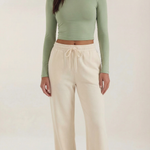 Karen Long-Arm Crop Top