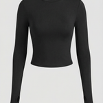 Karen Long-Arm Crop Top