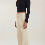 Karen Long-Arm Crop Top