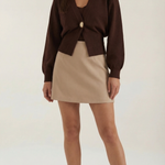 Kathleen V-neck Knit Sweater
