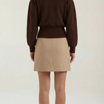 Kathleen V-neck Knit Sweater