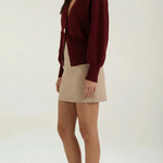 Kathleen V-neck Knit Sweater