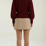 Kathleen V-neck Knit Sweater