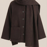 Kristina Gemütlicher Mantel-Cape