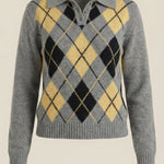 Kristy polo-style knit sweater