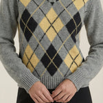 Kristy polo-style knit sweater