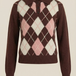 Kristy polo-style knit sweater