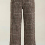 Leigh plaid trousers
