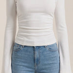 Long Sleeve Lioness Blouse