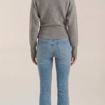 Leticia Turtleneck Sweater with Ribbed Texture