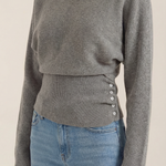 Leticia Turtleneck Sweater with Ribbed Texture