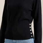 Leticia Turtleneck Sweater with Ribbed Texture