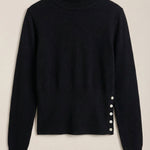Leticia Turtleneck Sweater with Ribbed Texture
