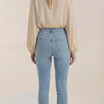 Marcia Draped Long Sleeve Blouse