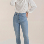 Marcia Draped Long Sleeve Blouse