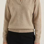Margaret Casual Sweater with V-Neck