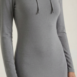Marilyn Maxi Bodycon Dress with Elegant Hood