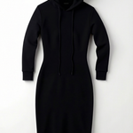 Marilyn Maxi Bodycon Dress with Elegant Hood