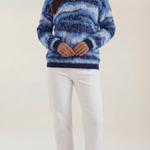 'Melanie' long knit sweater with exclusive design