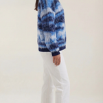 'Melanie' long knit sweater with exclusive design