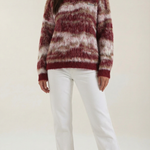 'Melanie' long knit sweater with exclusive design