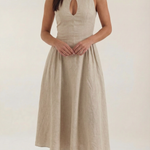 Nancy Midi Dress with Cut-out Details