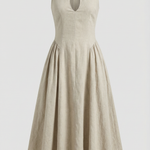 Nancy Midi Dress with Cut-out Details