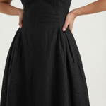 Nancy Midi Dress with Cut-out Details