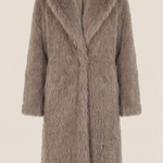 Long Narcissa Faux Leather Jacket