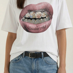 Oversized 'Natalia' T-shirt with Graphic Design