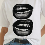 Oversized 'Natalia' T-shirt with Graphic Design