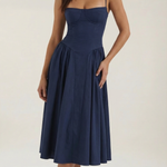 Odette | Corset Midi Dress