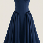 Odette | Corset Midi Dress