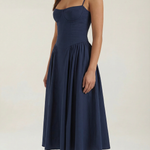 Odette | Corset Midi Dress