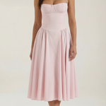 Odette | Corset Midi Dress
