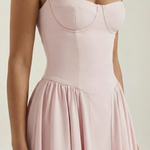 Odette | Corset Midi Dress
